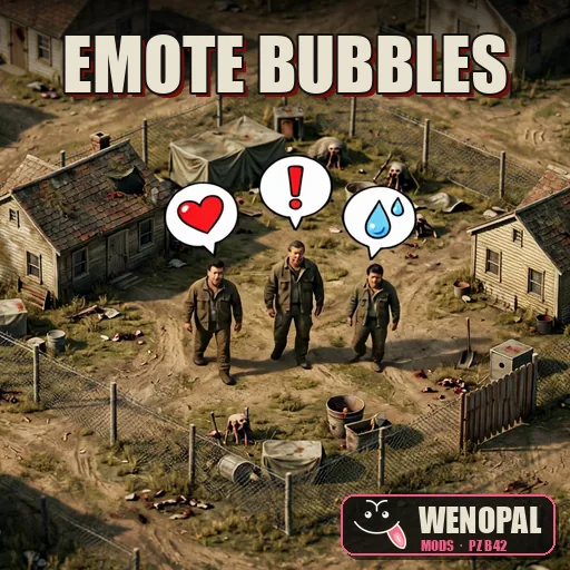Emote Bubbles: Alt + um número: um emote animado aparece sobre a sua cabeça. Silencioso, e todos por perto veem