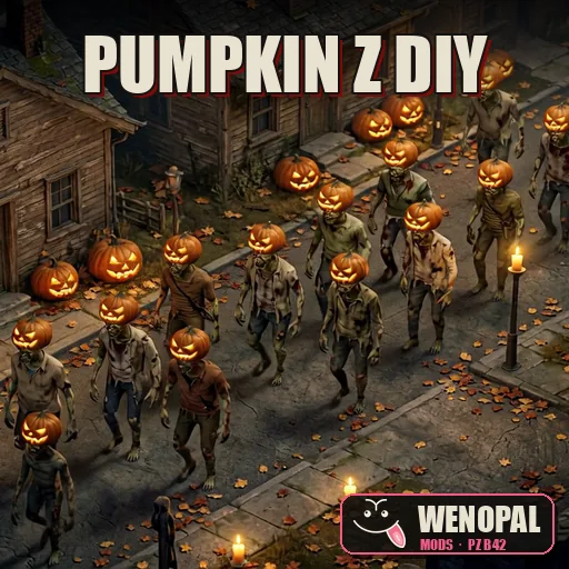 Pumpkin Z DIY: Zumbis com cabeça de abóbora que brilha e um minigame para entalhar a sua