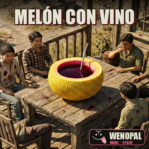 Melón con Vino: Um melão gelado recheado de vinho, o drink do verão