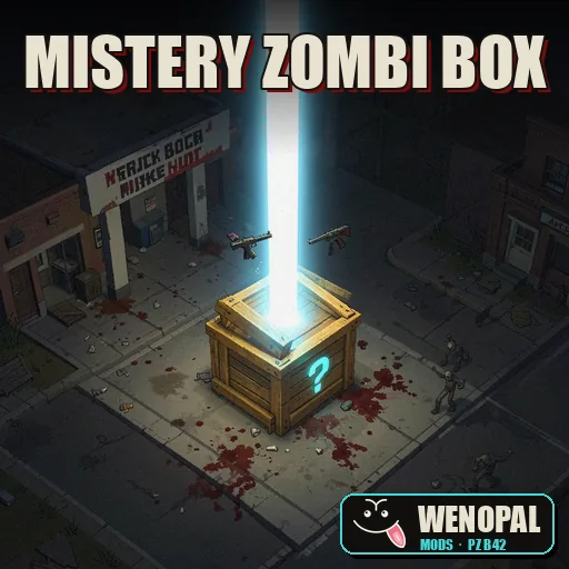 Mistery Zombi Box: Caixas misteriosas com armas aleatórias