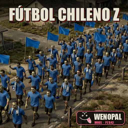 Fútbol Chileno Z: Zumbis com camisas de clubes de futebol chilenos
